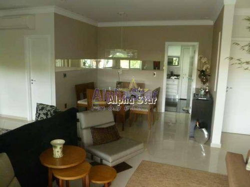 Imagem 8 de 11 de Apartamento Com 3 Dormitórios Para Alugar, 133 M² Por R$ 7.000,00 - Edifício Resort Tamboré - Santana De Parnaíba/sp - Ap0564
