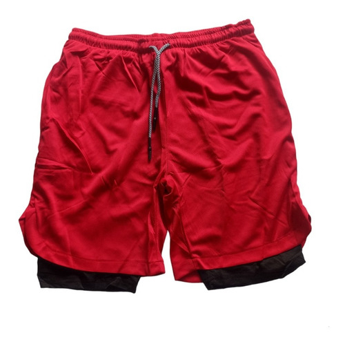 Shorts Con Licra Para Gym De Polyester Y Spandex 