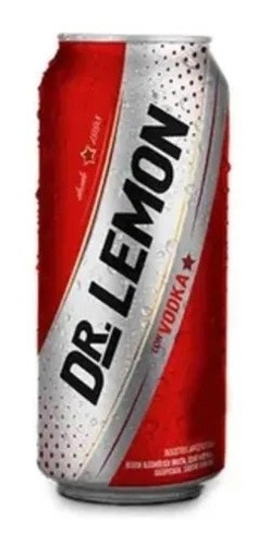 Aperitivo Dr. Lemon Lata Con Vodka 473cc Pack X 6 Unidades