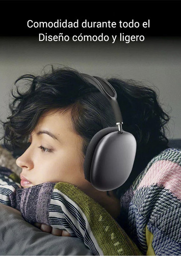 Vanir Audífonos Inalámbricos Diadema Bluetooth Con Cancelación De Ruido Ai, Audifonos Gamer, Con Micrófono, Sonido Hd Y Batería 42h, Compatibles Con iPhone, Android Y Pc, Top 10 Mejores Audífonos