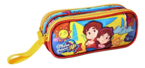 Mochila Maria Clara E Jp Infantil Costas Com Estojo Duplo
