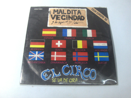 Maldita Vecindad El Circo Cd Single Promo Bmg 1993