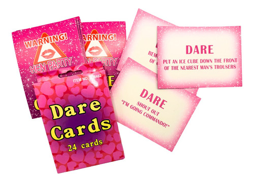 Juego Dare Cards Para Despedida De Soltera Retos 24 Cartas