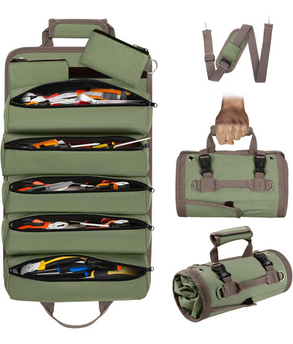 Bolsa Enrollable De Herramientas, Bolsa De Herramientas Enro