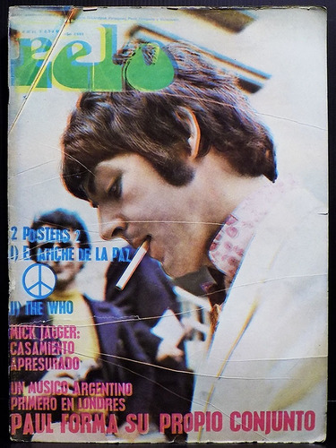 Revista Pelo Nº 15 Paul Mccartney John Lennon Beatles 1971