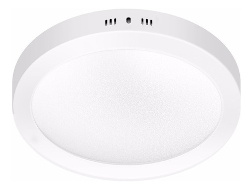 10 X Panel Plafon Led Techo Aplicar 24w Cuadrado / Circular