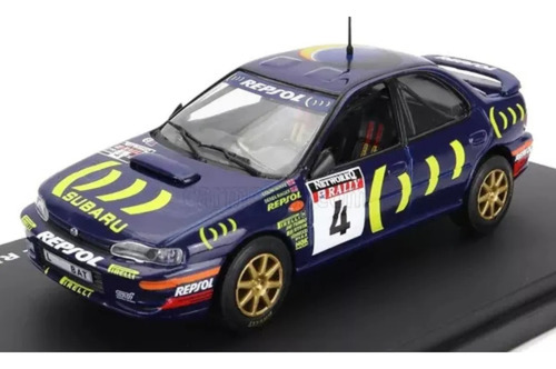 Auto A Escala Rally Coleccion Rally Oficial Salvat Esc 1.43 Subaru Impreza 1995 Mcrae Ringer