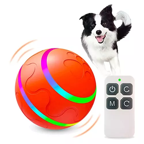 Pelota Interactiva Perros Control Remoto Recargable