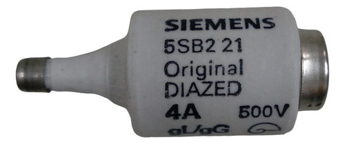 Fusível Siemens 5sb221 Diazed 4a 500v Gg Dii