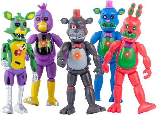 Gran Colección 5 Figuras Cinco Noches En Freddy's