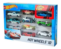 Comprar Hot Wheels Autitos Pack X10 Coleccion Autos Surtidos E. Ful 
