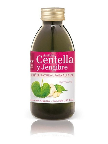 Jugo De Centella Y Jengibre Natier X 250cm3