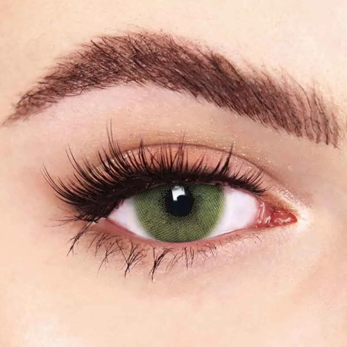 Pupilentes Freshlady Polar Light Yellow Green 14 Mm