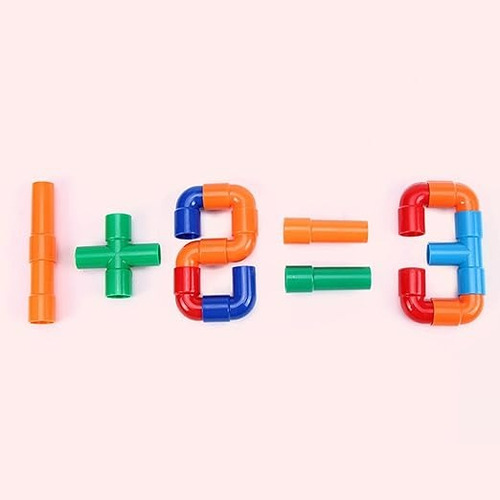 X4 Juego De Bloque De Construcción De Tuberías 26 Piezas