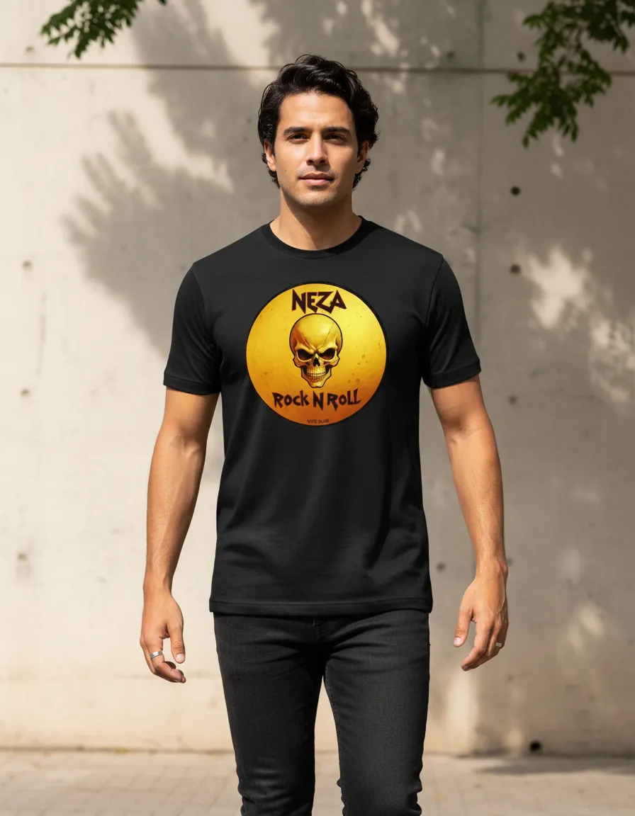 Playera Nezarock  Logo Original