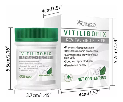 . Pomada Blanca Para El Vitíligo, Crema Para La Micosis, Leu