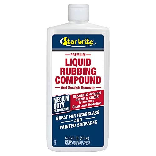 Liquid Rubbing Compound 16 Oz. Oxidation & Scratch Remo...