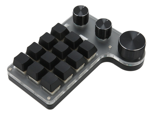 Teclado Mecánico De 12 Teclas, Conexión Usb, Mini Portátil