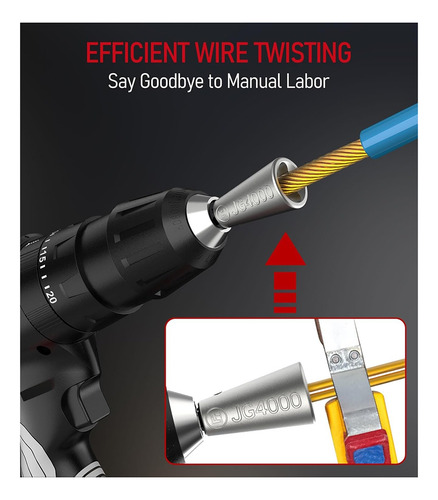 Herramienta Wire Twister Para Taladrar Con Portabrocas Portá