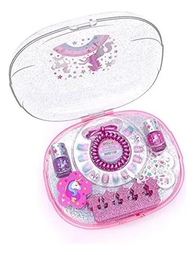Esmalte De Uñas - Kids Nail Polish Set For Girls With Dr