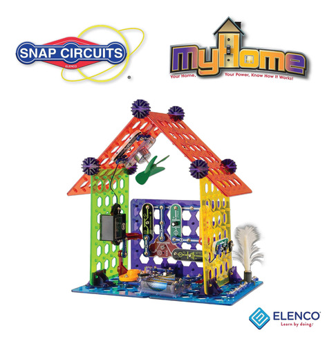Kit De Construção Snap Circuits Elenco My Home Electronics 8