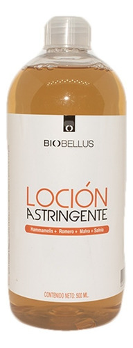  Loción Astringente Con Hammamelis - Biobellus 500ml Tipo de envase Botella Tipos de piel Grasa