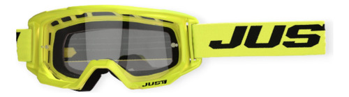 Lente de água Google Just1 Vitro Yellow Motocross Enduro Downhill Rzr tamanho único