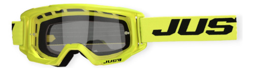 Googles Just1 Vitro Amarillo Motocross Enduro Downhill Rzr Lente Agua Talla Unitalla