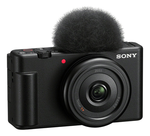 Cámara Sony Zv-1f Para Vloggers En Color Negro