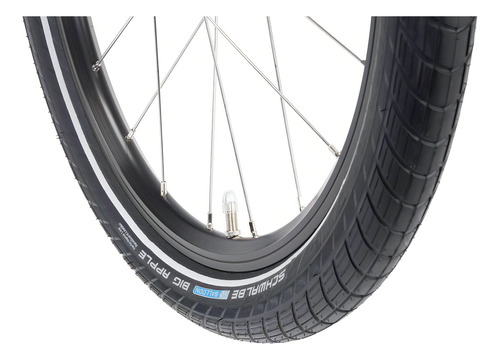 Cubierta Bicicleta 24x2,00 / 50-507 Schwalbe Big Apple Color Negro
