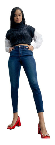 Jeans Súper Skinny Cintura Alta Prokennex - Dama   1015523
