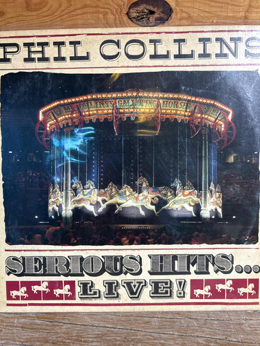 Lp X 2 Phil Collins Serious Hits Vinilo Original 1990 Live