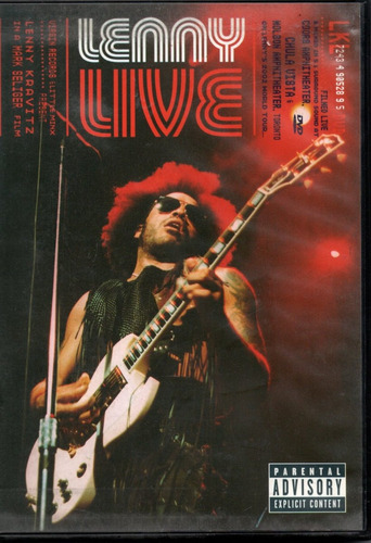 Dvd Lenny Kravitz - Live