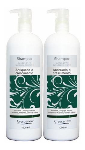 Imagem 1 de 3 de Shampoo Queda Cabelo Ajudam Crescimento Cabelos