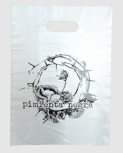 Bolsa Riñon Plastica 30x40 Impresa Con Logo A4  No Papel
