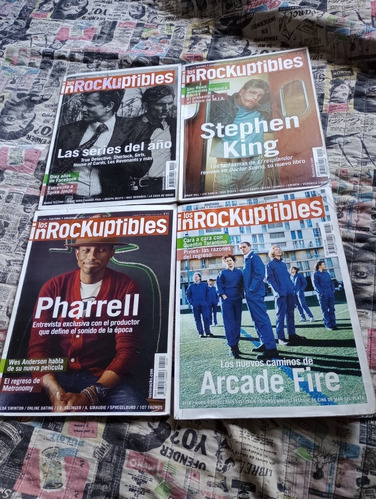 Lote 4 Revistas Inrockuptibles