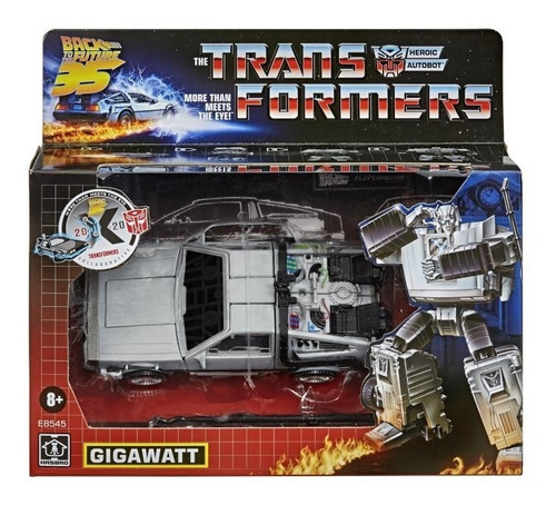 Gigawatt Transformers Back To The Future 35 Edition