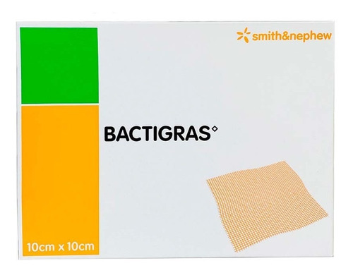 Apósito Bactigras 10x10 Cm - Caja De 10 Unidades