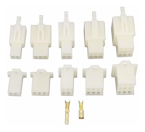  sets Kits Electrical Wire  mm Conector Plug Dama