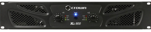 Amplificador Audio Potencia Crown Xli 800 300w Rms X2 4ohms