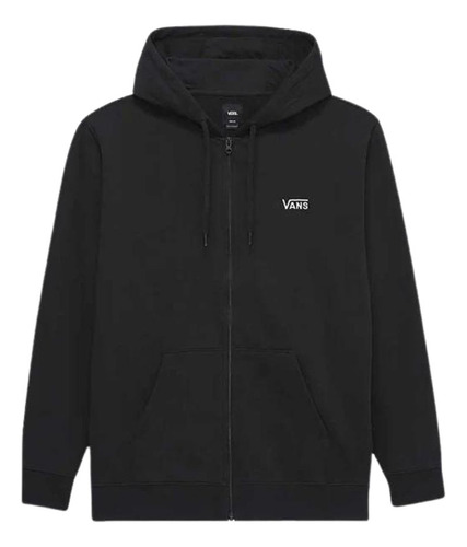 Campera Vans Basic Zip Hoodie Vn0a7ydvblksmub Hombre