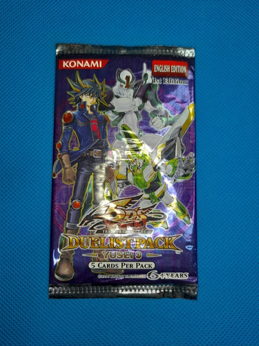 Yugioh Duelist Pack 10 Yusei 3 Booster Pack Original 1st