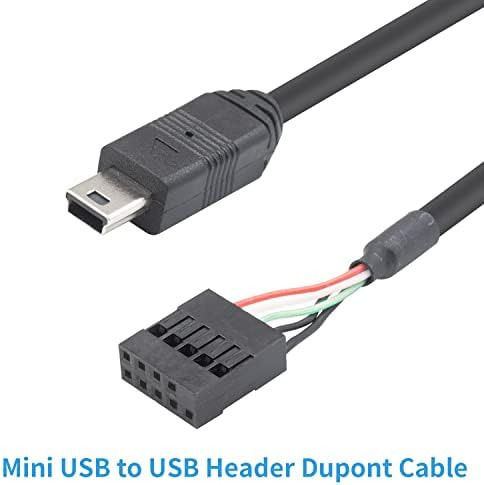 Cable Duttek Mini Usb A Placa Base, Cabezal Usb A Mini Usb,