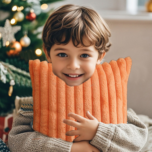 Funda De Almohada M Con Borde Navideño Al Por Mayor, Color L