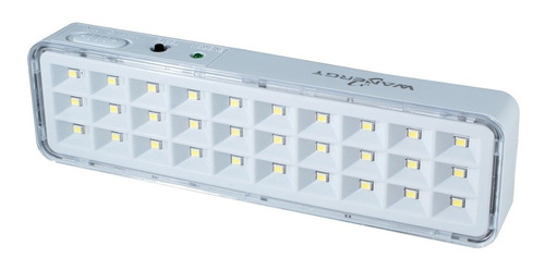 Lámpara De Emergencia Led Con Batería Recargable 60w 127v