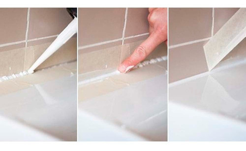 Silicona Acética S200 Blanca Marca Aderex