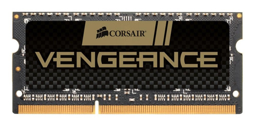 Memoria RAM Vengeance color black 16GB 2 Corsair CMSX16GX3M2B1600C9
