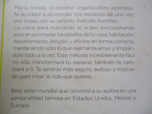 Imagen 9 de 10 de Marie Kondo - La Magia Del Orden