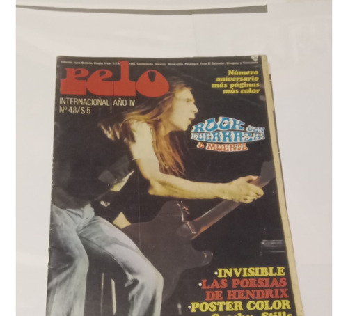 Revista Pelo 48 Tapa Uriah Heep. Poster Crosby Stills Nash