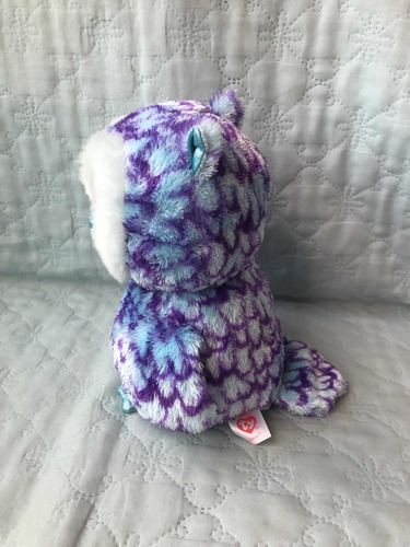 Kit 2 Pelúcias Zoiudos Olhos Brilhantes Coruja Pinguim 22cm (Usado)